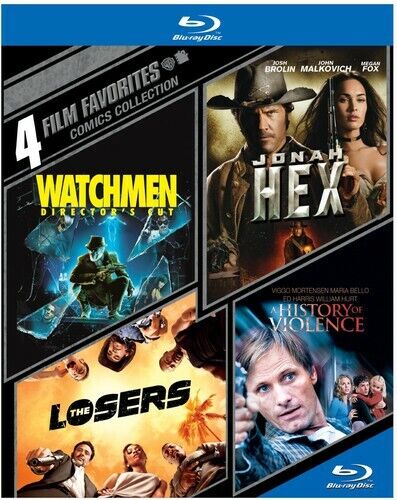 Watchmen / Losers/ Jonah Hex / History of Violence (Blu-ray) Brand new sealed