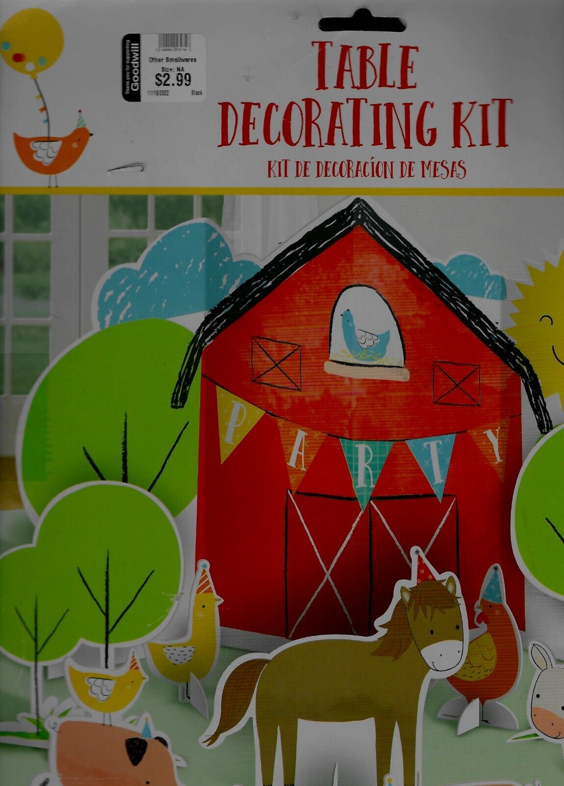 Table Decorating Kit 24" + 10 Center Pieces