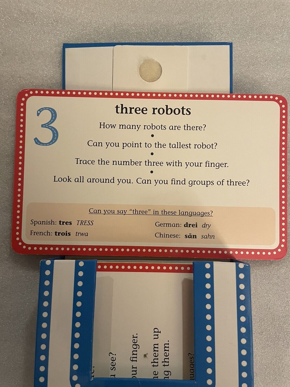 My First Numbers and Counting : Touch and Feel Picture Cards by Jane Yorke...
