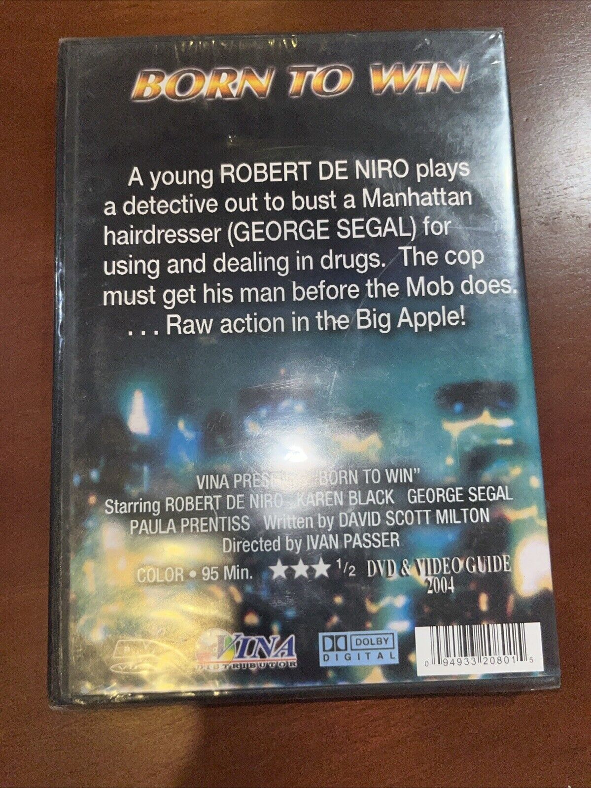 Born To Win DVD Video Guide 2004 Robert De Niro Movie Brand New Factory Sealed