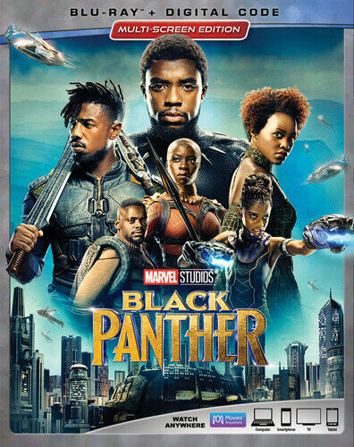Black Panther (Blu-ray, 2018) New. No Digital Download