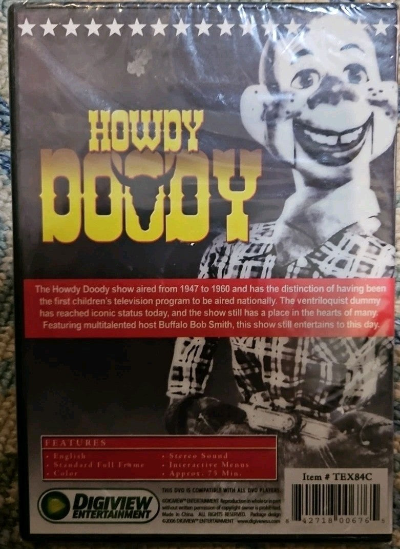 Howdy Doody (DVD, Digiview Slimline) NEW SEALED