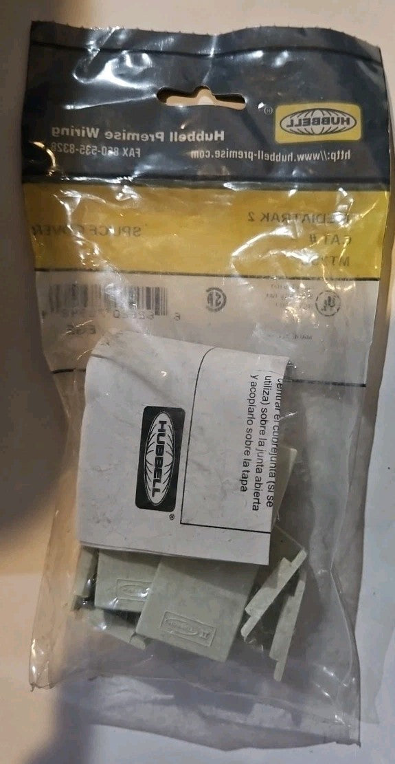 Hubbell Media Trak 2 MT25C Splice Cover 5 Count