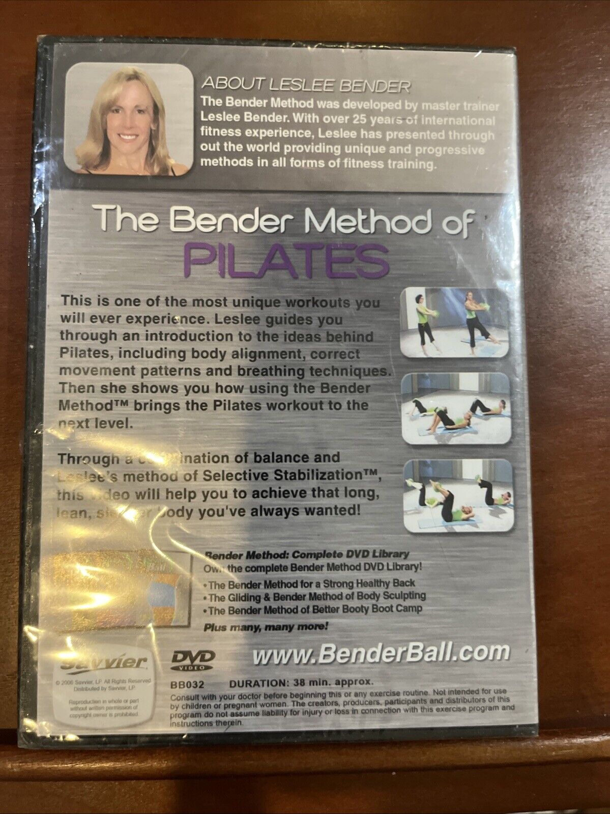Bender Ball: The Bender Method Of Pilates (DVD) Brand New