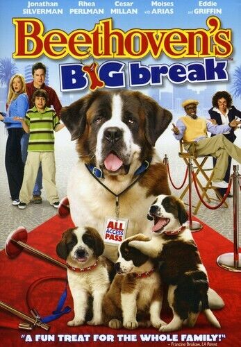Beethoven's Big Break (DVD, 2008) Tested. New Case. Resealed