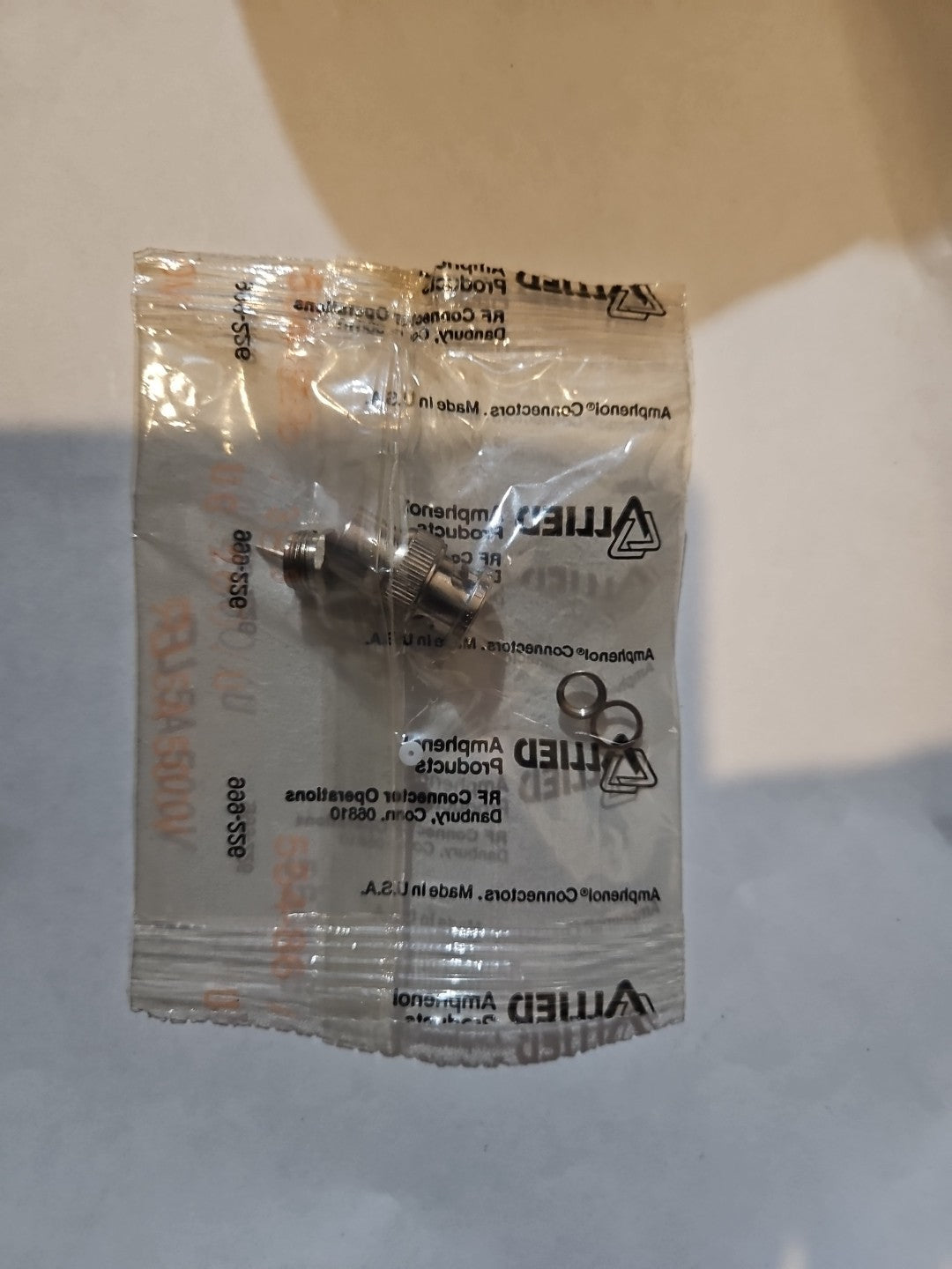 Allied Amphenol 999-226 BNC Connector Male. Multiple Item Discounted Shipping