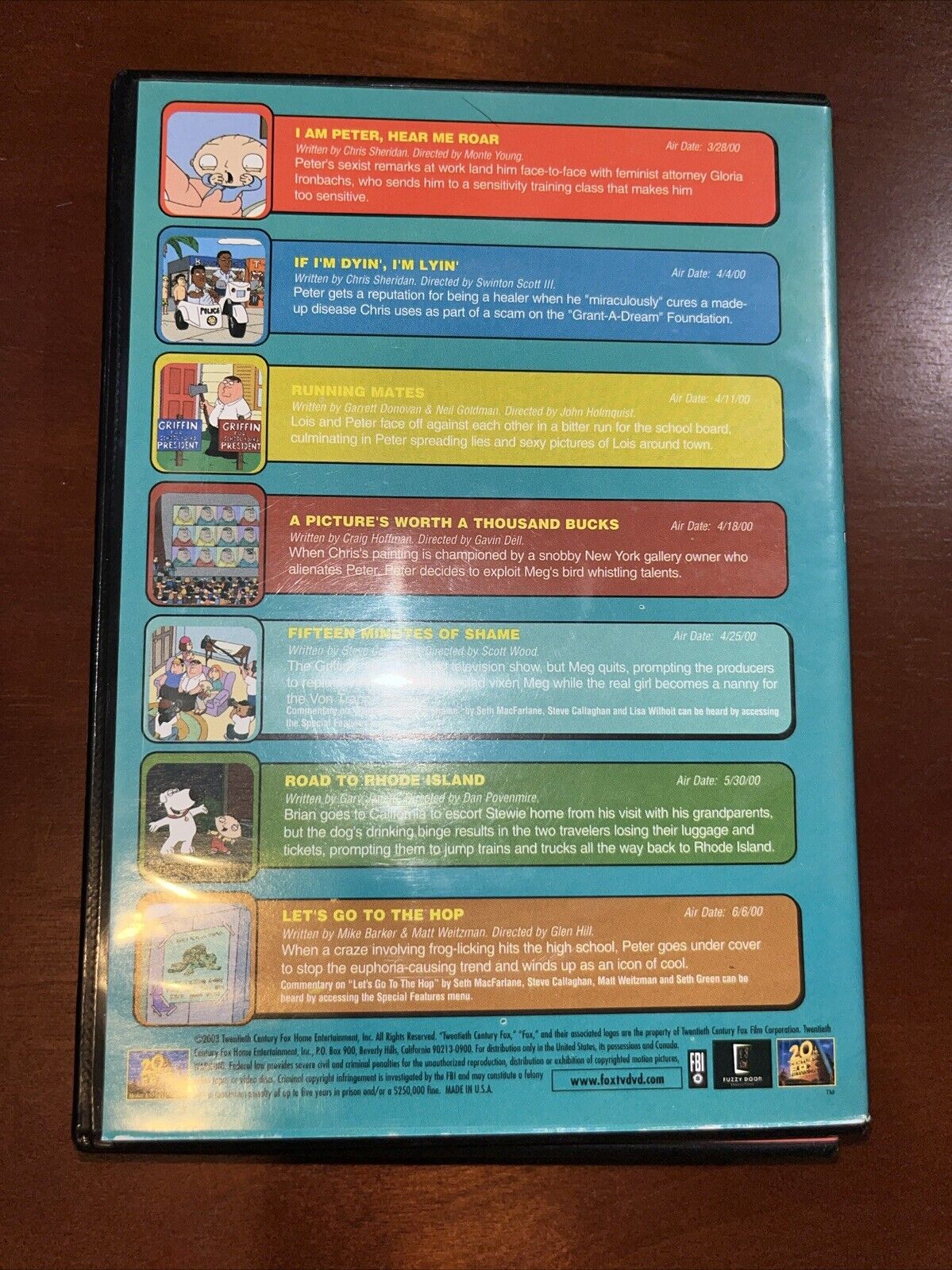 Family Guy Volume 1: Seasons 1 & 2 (DVD, 1999)