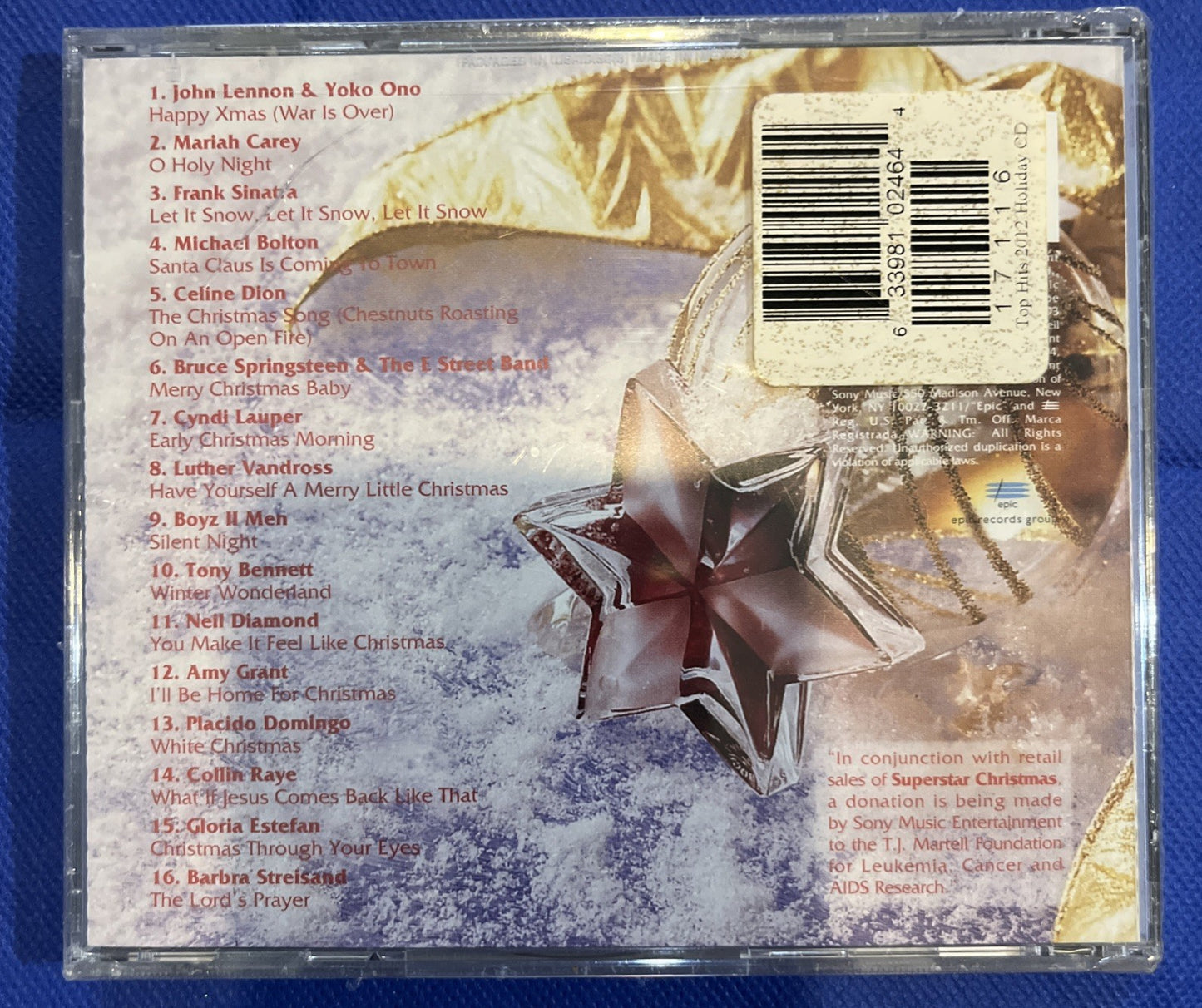 NEW Home On Christmas Day CD 2011 Carey Dion Houston Aguilera Boyle SEALED