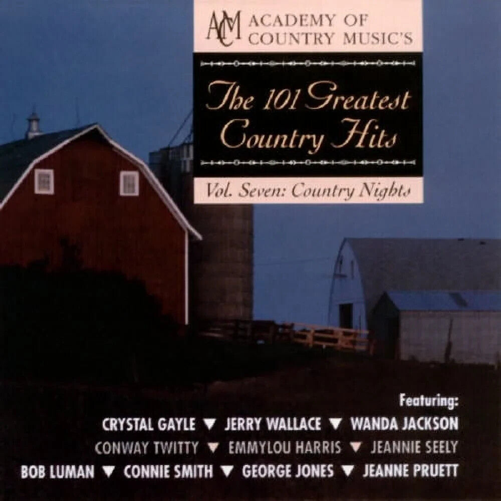 101 Greatest Country Hits, Vol. 7: Country Nights - Audio CD - new