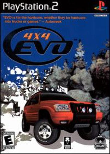 4 X 4 Evolution - Sony PlayStation 2. No Game. Artwork + Case + Manual ONLY