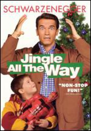 Jingle All the Way (DVD, 1996) Artwork Cropped. Slimcase. Tested