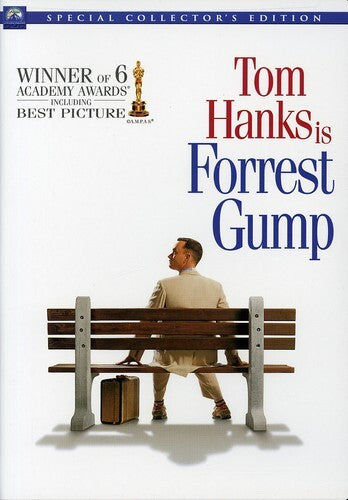 Forrest Gump (DVD, 1994) Slim Case. Cropped Artwork. Tested