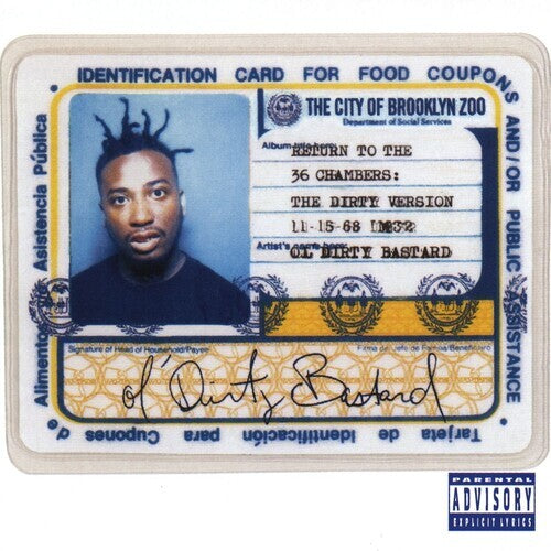 Return to the 36 Chambers (Dirty) by Ol Dirty Bastard (CD, 1995)