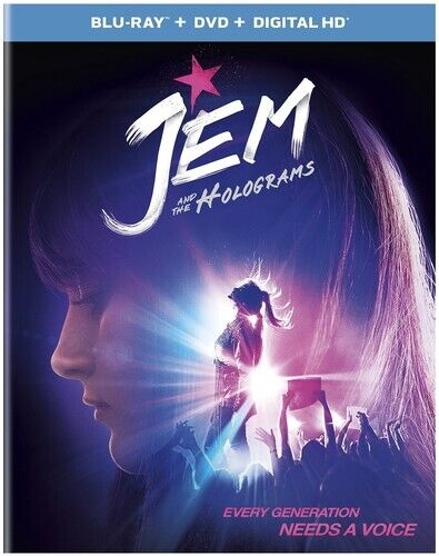 Jem and the Holograms (Blu-ray, 2015) Sealed