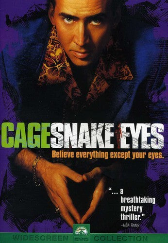 Snake Eyes (DVD, 1998) Tested. New Case