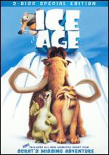 Ice Age + Ice Age Meltdown + A Mammoth Christmas Special (DVD, 2002) New Sealed