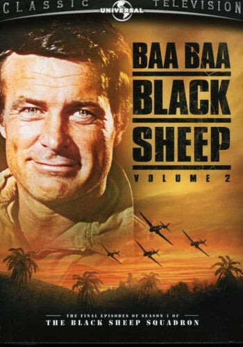 Baa Baa Black Sheep Squadron: Season 1 Volume 2 (DVD) Tested. Missing Insert