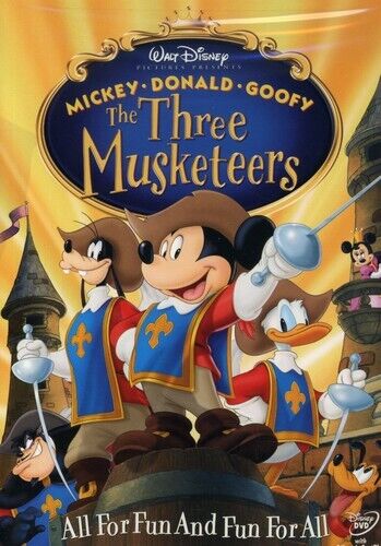 Three Musketeers (DVD, 2003) New. No Digital Download