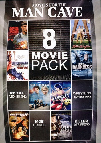 8-Movie Pack-Movies for the Man-Cave (DVD) Sealed