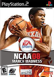 NCAA March Madness 08 (Sony PlayStation 2, 2007) Tested. Original Case. CIB