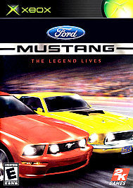 Ford Mustang: The Legend Lives (Microsoft Xbox, 2005) Tested. New Case. No Scrat