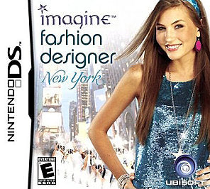 Imagine Fashion Designer New York (Nintendo DS) No Game. Case + Artwork + Manual