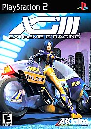 XGIII: Extreme G Racing (PS2) No Game. Case + Artwork + Manual ONLY