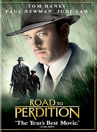 Road to Perdition (DVD, 2003, Full Frame) Artwork Cropped. Tested. Slim Case