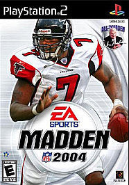 Madden NFL 2004 (PS2) Tested. No Manual. See Pics