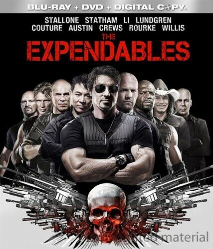 The Expendables (Blu-ray, 2010) Blu-Ray, Digital Copy But No Dvd 