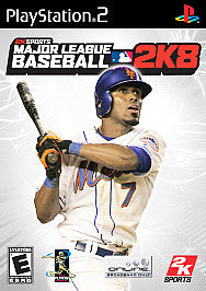 Major League Baseball 2K8 (PS2) Insert Has Moisture Damage. Tested. No Scratches
