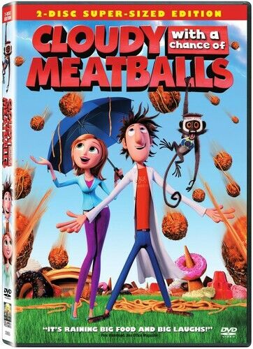Cloudy With a Chance of Meatballs (DVD, 2009)
