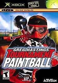 Greg Hastings' Tournament Paintball (Xbox) Tested. No Scratches. New Case