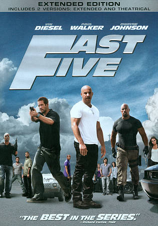 Fast Five (DVD, 2011, Rated/Unrated) New Sealed