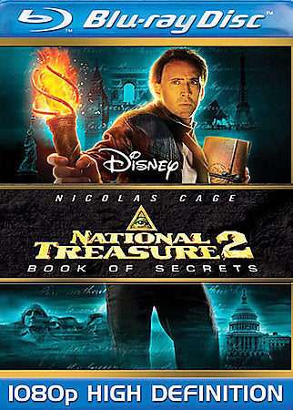 National Treasure 2 : Book of Secrets (Blu-ray) Sealed. No Digital Download