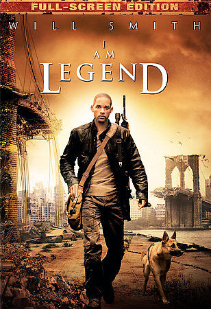 I Am Legend (DVD, 2008, Full Frame) New Sealed