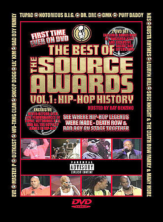 Best of The Source Awards Vol. 1 - Hip-Hop History (DVD, 2003)