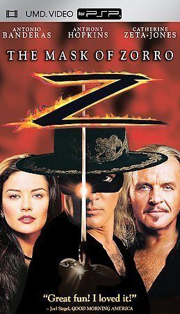 The Mask of Zorro (UMD-Movie, 2005) Tested