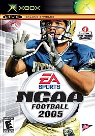 NCAA Football 2005 (Microsoft Xbox, 2004) Tested. No Scratches. New Case