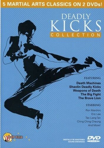 Deadly Kicks Collection (DVD, 2011, 2-Disc Set) New Sealed