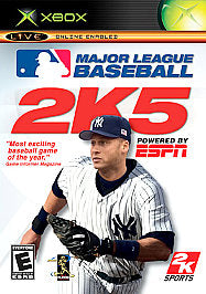 Major League Baseball 2K5 (Xbox) Tested. No Scratches. New Case