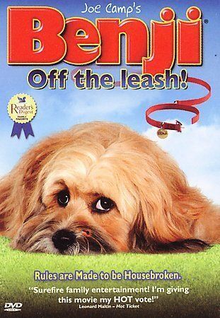 Benji Off the Leash (DVD, 2004) New Sealed