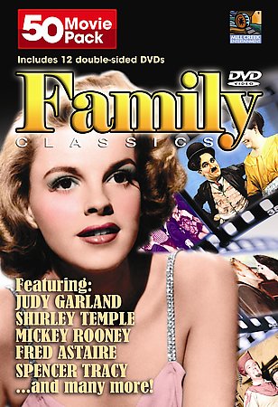 Family Classics 50 Movie Pack (DVD, 2004, 12-Disc Set)