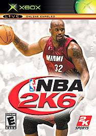 NBA 2K6 (Microsoft Xbox, 2005) Tested. No Scratches. New Case.