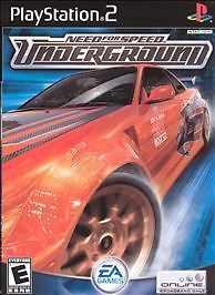 Need for Speed: Underground (PS2) CIB. Tested. Manual + Reg Card. Original Case