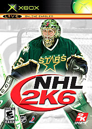 NHL 2K6 (Xbox) Tested. No Scratches. New Case