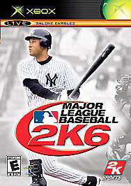 Major League Baseball 2K6 (Xbox) Tested. No Scratches. New Case