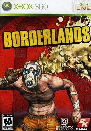 Borderlands - Xbox 360 CIB New Case Manual Tested
