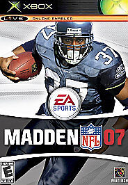 Madden NFL 07 (Microsoft Xbox, 2006) Tested. New Case. No Scratches