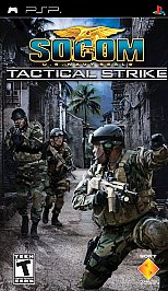 SOCOM: U.S. Navy SEALs Tactical Strike (PSP UMD) No Game. Box Art. Manual. Case